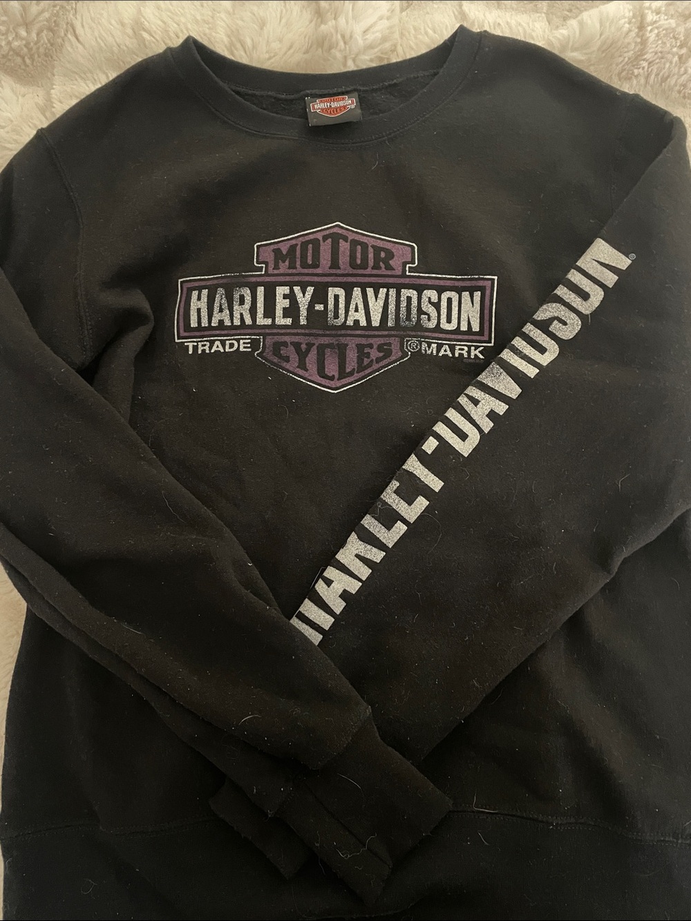 Harley-Davidson Black Crewneck